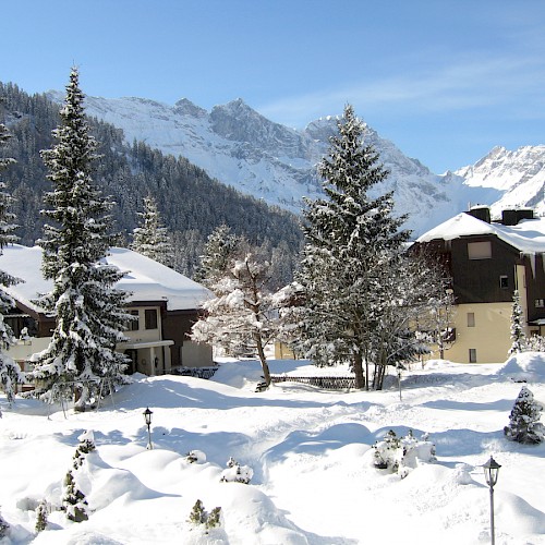 Aussicht vom Balkon